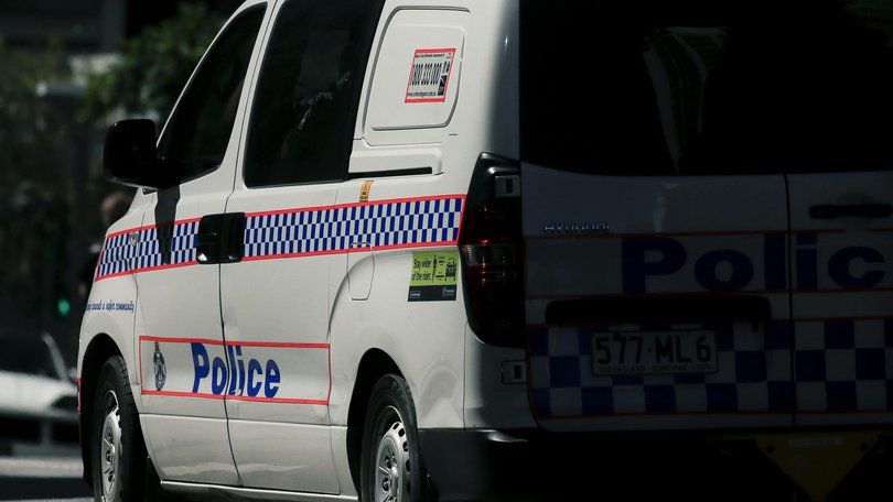 A man has been shot dead by police during a reported domestic violence incident north of Brisbane.