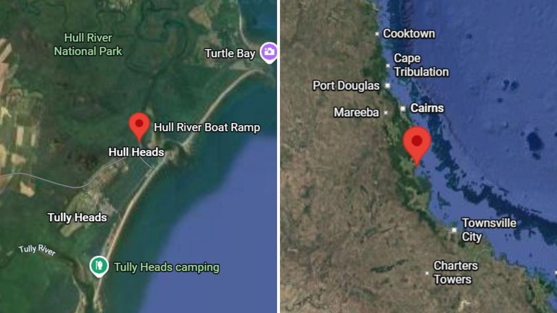 The man died soon after arriving back onshore. Picture: Google