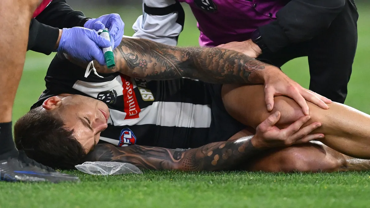 Collingwood forward ace Jamie Elliott’s knee injury confirmed as ruptured ACL Collingwood forward ace Jamie Elliott’s knee injury confirmed as ruptured ACL