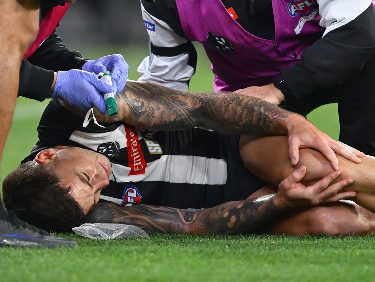 Collingwood will be without Jamie Elliott for the best part of a year .