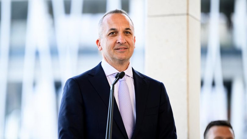 Andrew Abdo has stepped down mid-season as the NRL's chief executive. (Bianca De Marchi/AAP PHOTOS)