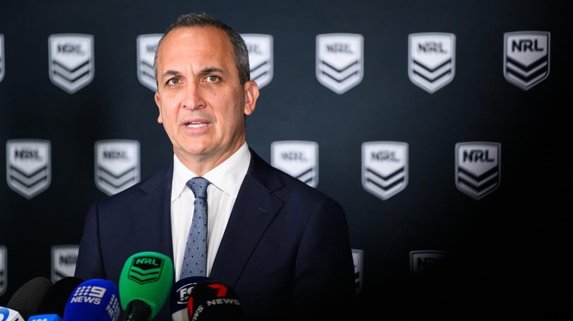 Andrew Abdo has resigned as CEO of the NRL.