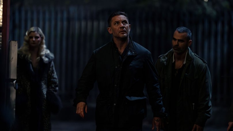 Tom Hardy in MobLand.