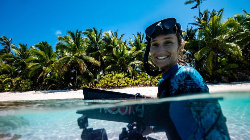 Nush has been photographing the world’s oceans for over a decade.