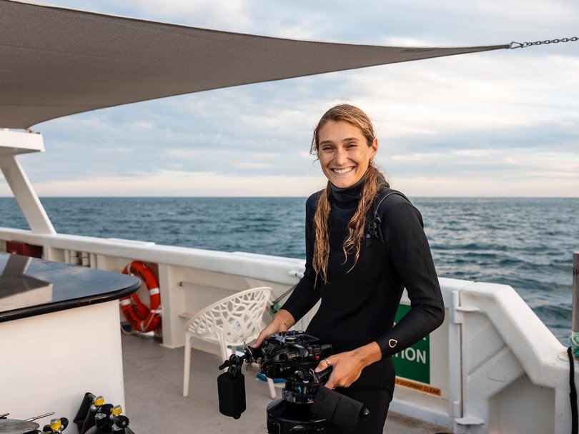 Nush Freedman is known to audiences globally via her work with Disney Plus’ Shipwreck Hunters Australia.