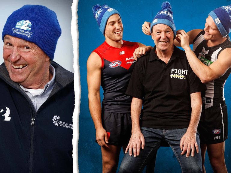 Neale Daniher inspired the nation on and off the field.