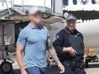 Australian Federal Police arrested Ben Roberts-Smith at Sydney Airport on April 7. Supplied/Australian Federal Police