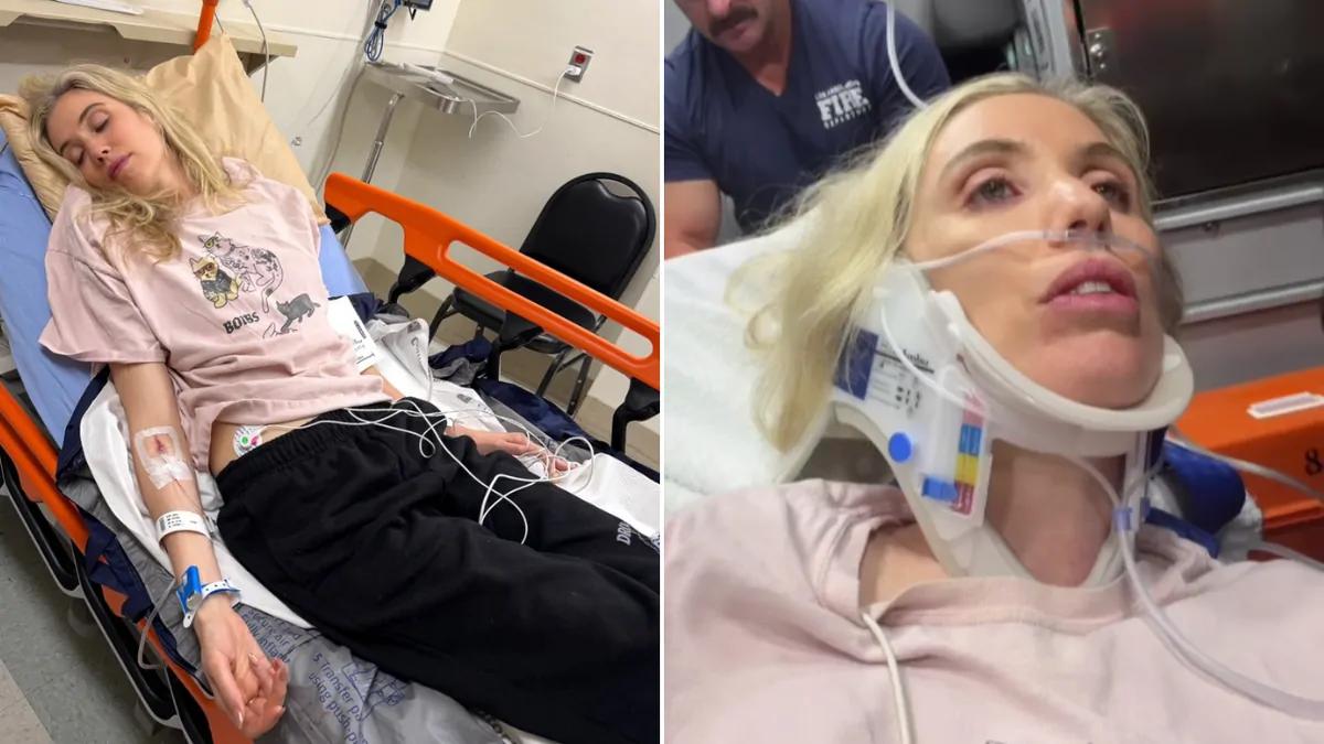 Laura Clery: US comedian reveals ‘terrifying’ accident after being pinned under 270kg fridge Laura Clery: US comedian reveals ‘terrifying’ accident after being pinned under 270kg fridge