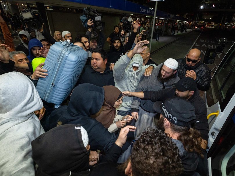 Chaos erupted at the return of the first cohort of ISIS-linked Australians in May. 