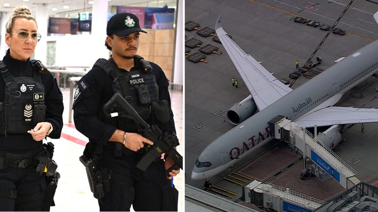A group of women and children linked to ISIS have been greeted by a string police presence as they landed back in Australia.
