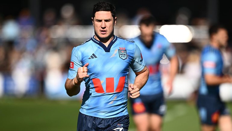 Mitchell Moses will miss game one of the Origin series after pulling up sore after training. 