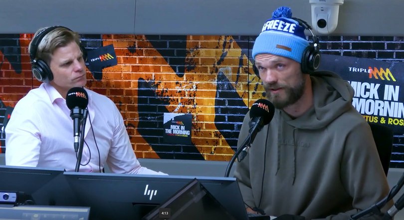 Max Gawn on Triple M's Mick in the Morning.