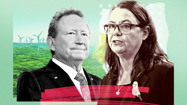 Resources Minister Madeleine King has taken a thinly-veiled swipe at Andrew Forrest’s efforts to champion Fortescue’s green credentials and suggested where the billionaire should instead focus his energies.