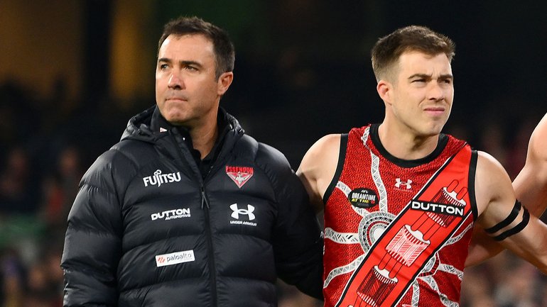 Brad Scott says the Bombers should have respected Merrett’s trade wishes. 