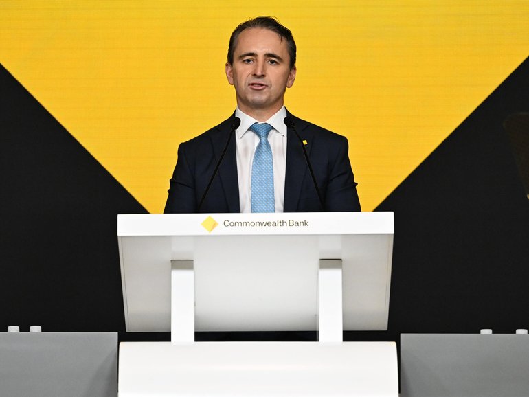 Commonwealth Bank CEO Matt Comyn.