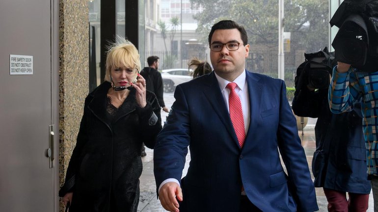 Bruce Lehrmann is fighting federal authorities for the return of a diary seized from his home. (Steve Markham/AAP PHOTOS)