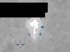 The almost five-minute video follows a strange, unidentifiable object in the sky above a body of water.