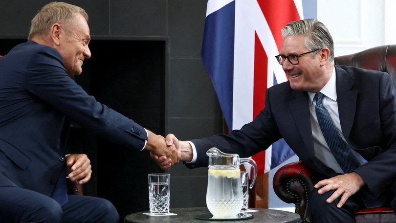 Poland's Prime Minister Donald Tusk and Britain's Prime Minister Keir Starmer have struck a security deal.