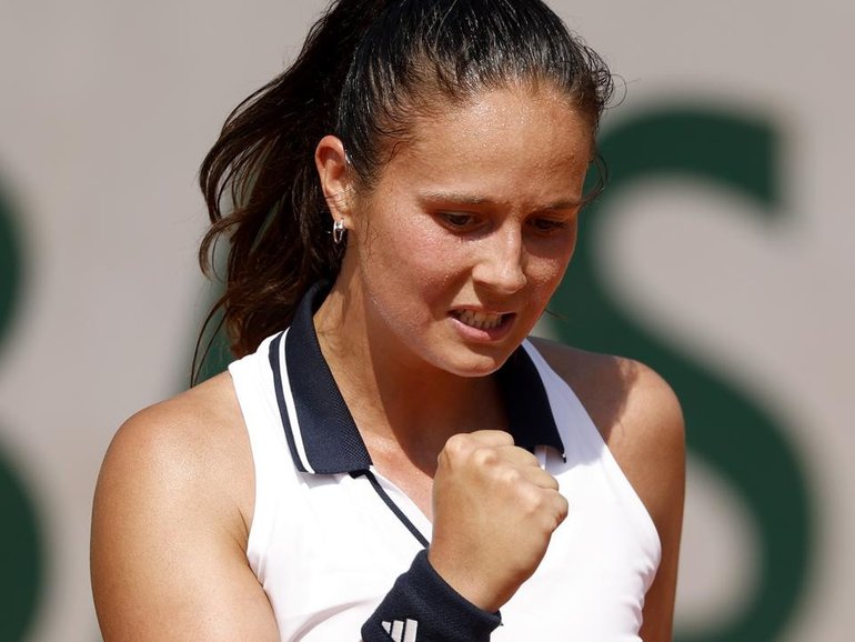 Australia's Daria Kasatkina has made it through to the third round at Roland Garros. (EPA PHOTO)