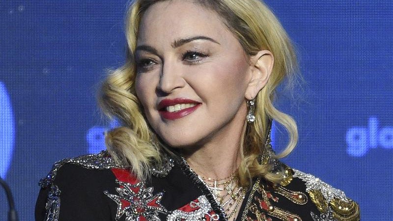 Madonna has released a sneak peek at her long-awaited new record in a 60-second video on YouTube. (AP PHOTO)