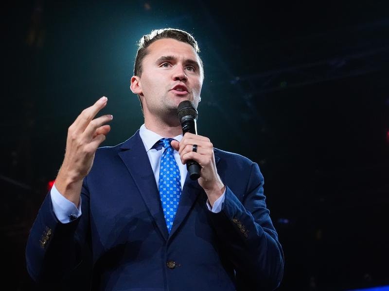 Conservative activist Charlie Kirk was shot dead during a debate at a Utah university in September. (AP PHOTO)