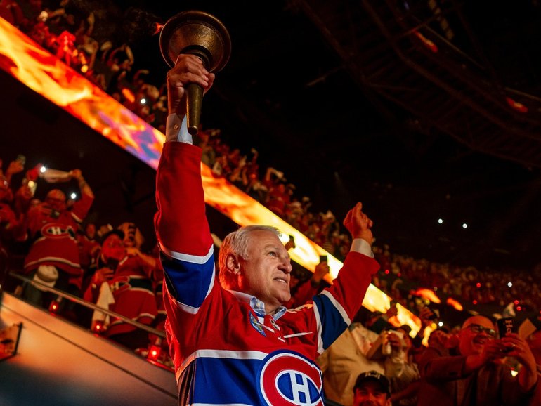 Claude Lemieux was the Canadiens’ torch bearer just three days before his death.