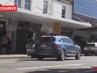 A BMX bike rider went over a police patrol car during a Church of Scientology "speedrun". 