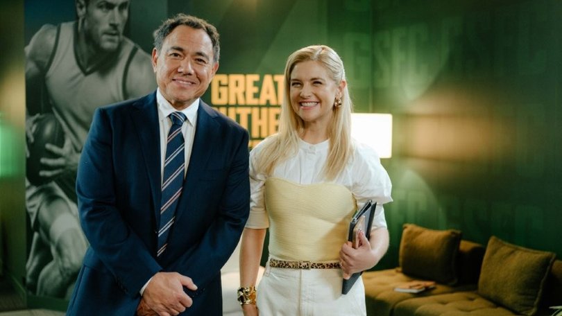 Sam Pang and Lucy Durack star together in Ground Up, a new comedy series coming to ABC.
