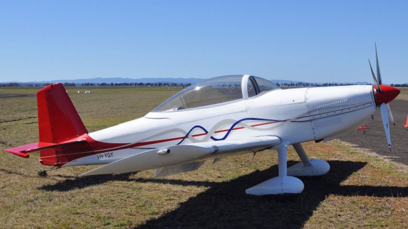 The Van’s RV-8 aircraft is a kit aircraft that can be bought and assembled at home.