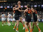Carlton have won their third match in a row, stunning Geelong at the MCG. (James Ross/AAP PHOTOS)