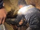 Rescuers have helped free one of five villagers trapped in a cave in Xaisomboun province of Laos. 