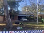 A man has been arrested after he allegedly rammed a ute through the Mudgee Police Station.