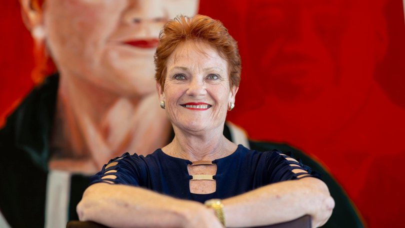 Pauline Hanson opens door to Prime Minister ambitions.