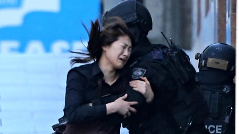 The terrorism threat level in Australia was raised shortly before the Lindct cafe attack. Picture: adam taylor