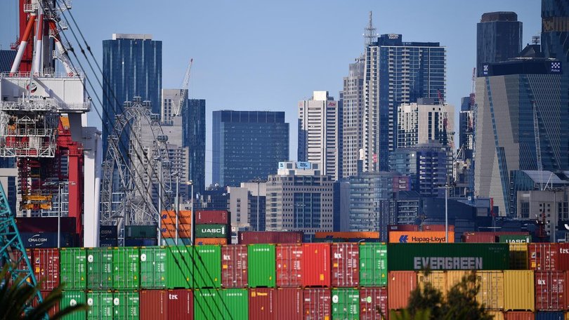 March quarter gross domestic product figures are expected to show a moderate slowdown. (James Ross/AAP PHOTOS)