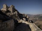 The Beaufort Castle fortification sits on a cliff above the Litani River in southern Lebanon.