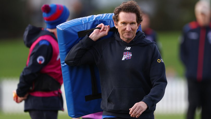 James Hird at the weekend.
