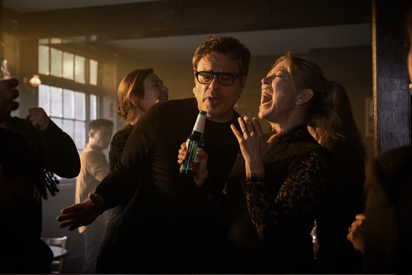 Jemaine Clement and Nicola Walker in Alice and Steve.