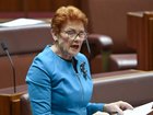 Support for Senator Hanson’s One Nation party is soaring. NewsWire / Martin Ollman