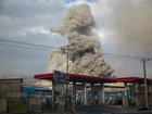 A plume of smoke rises after an explosion on March 2, 2026 in Tehran, Iran. The US has revealed its latest strikes on Iranian radar and drone sites.