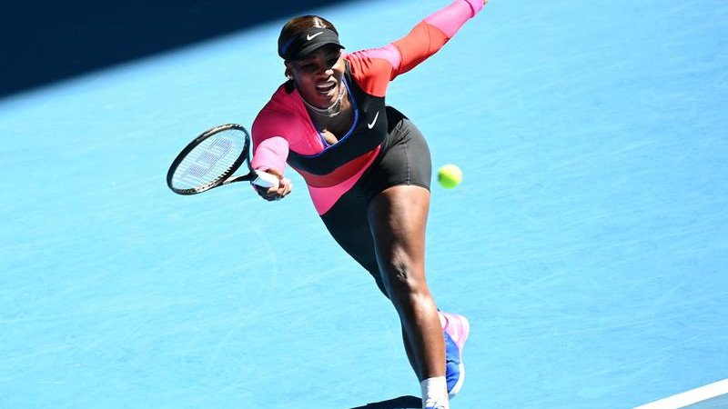 Serena Williams could play in Berlin later in June in her widely expected comeback. (Dean Lewins/AAP PHOTOS)