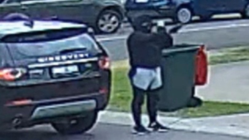 CCTV footage of a man firing shots into a home in Melbourne’s outer suburbs - seemingly filming the brazen act on his phone - has been released by police.