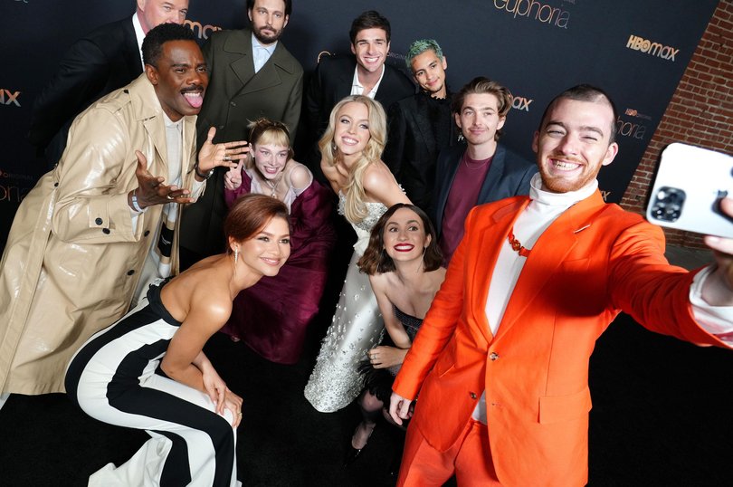 Sam Levinson is second from the left at the top.