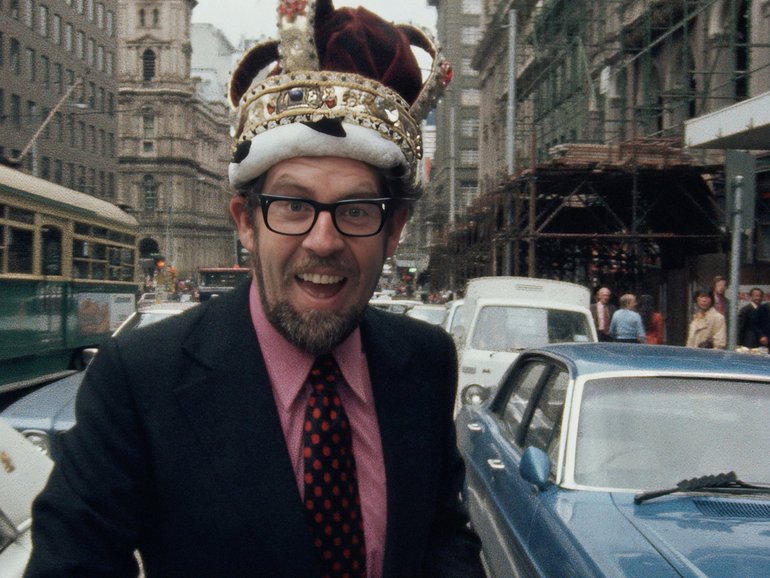 Rolf Harris in 1975.