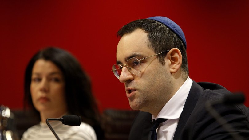 Australian Jewish Association chief executive Robert Gregory criticised the ABC for hiring Ms Tame. Picture: NewsWire / John Appleyard