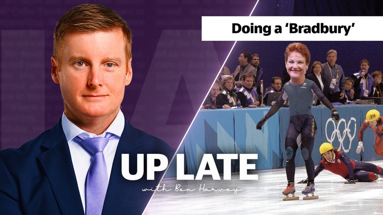 Pauline Hanson’s the Steven Bradbury of Australian politics, says Ben Harvey.
