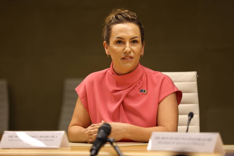 Lia Finocchiaro Chief Minister of the Northern Territory.