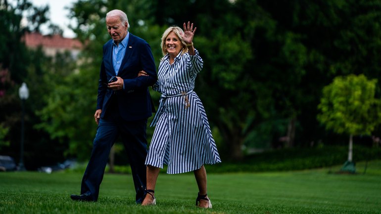 President Joe Biden and Jill Biden.