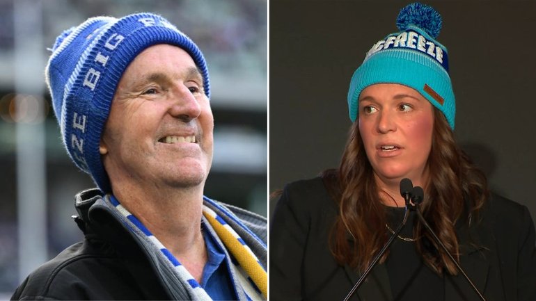 Bec Daniher has paid tribute to her late father Neale.