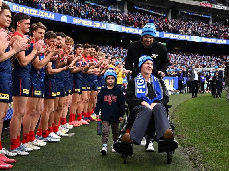 Neale Daniher helped raised millions of dollars to fight the disease.